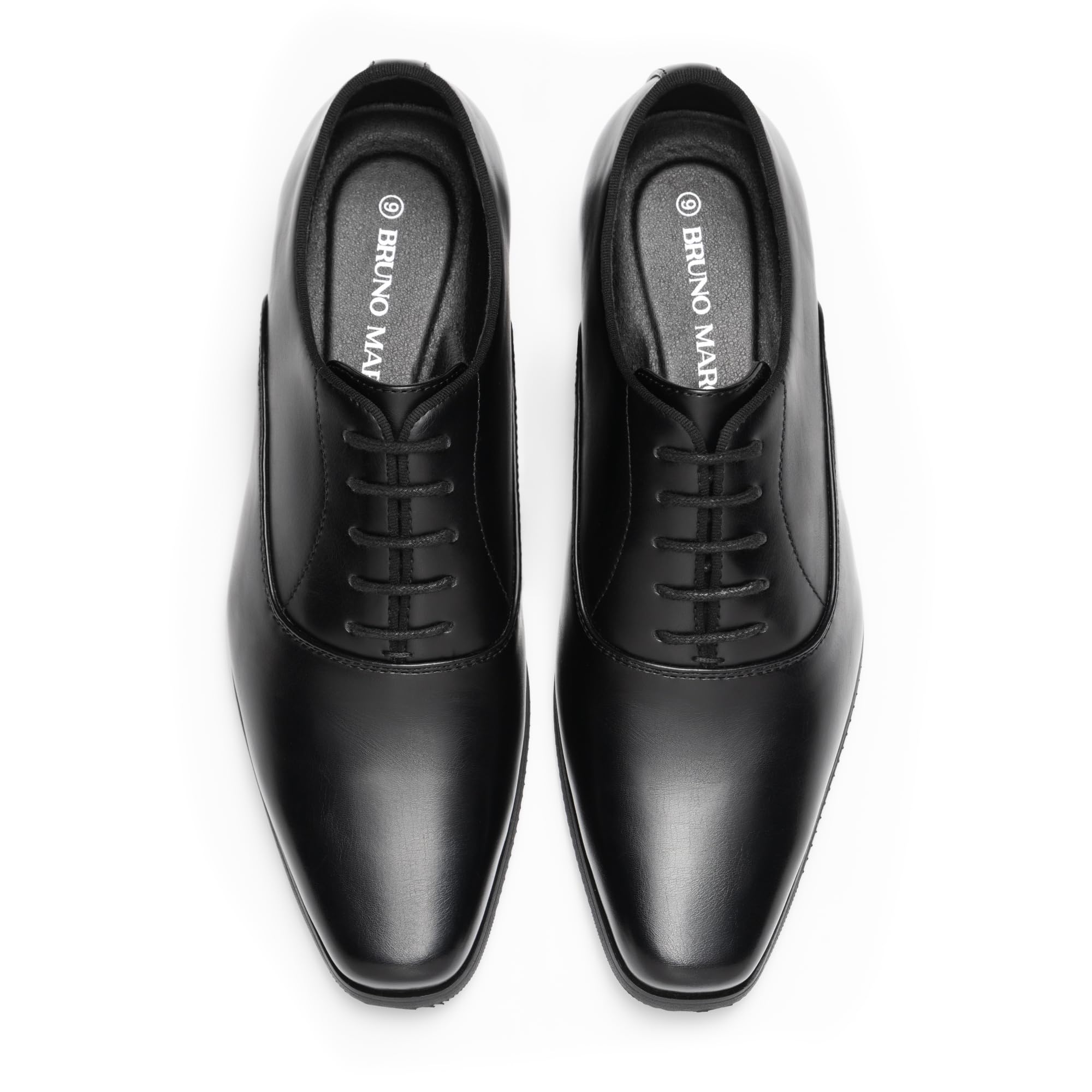 Bruno Marc Scarpe Oxford Uomo Eleganti con Lacci, Punta Liscia E Suola Morbida, per Business Cerimonie