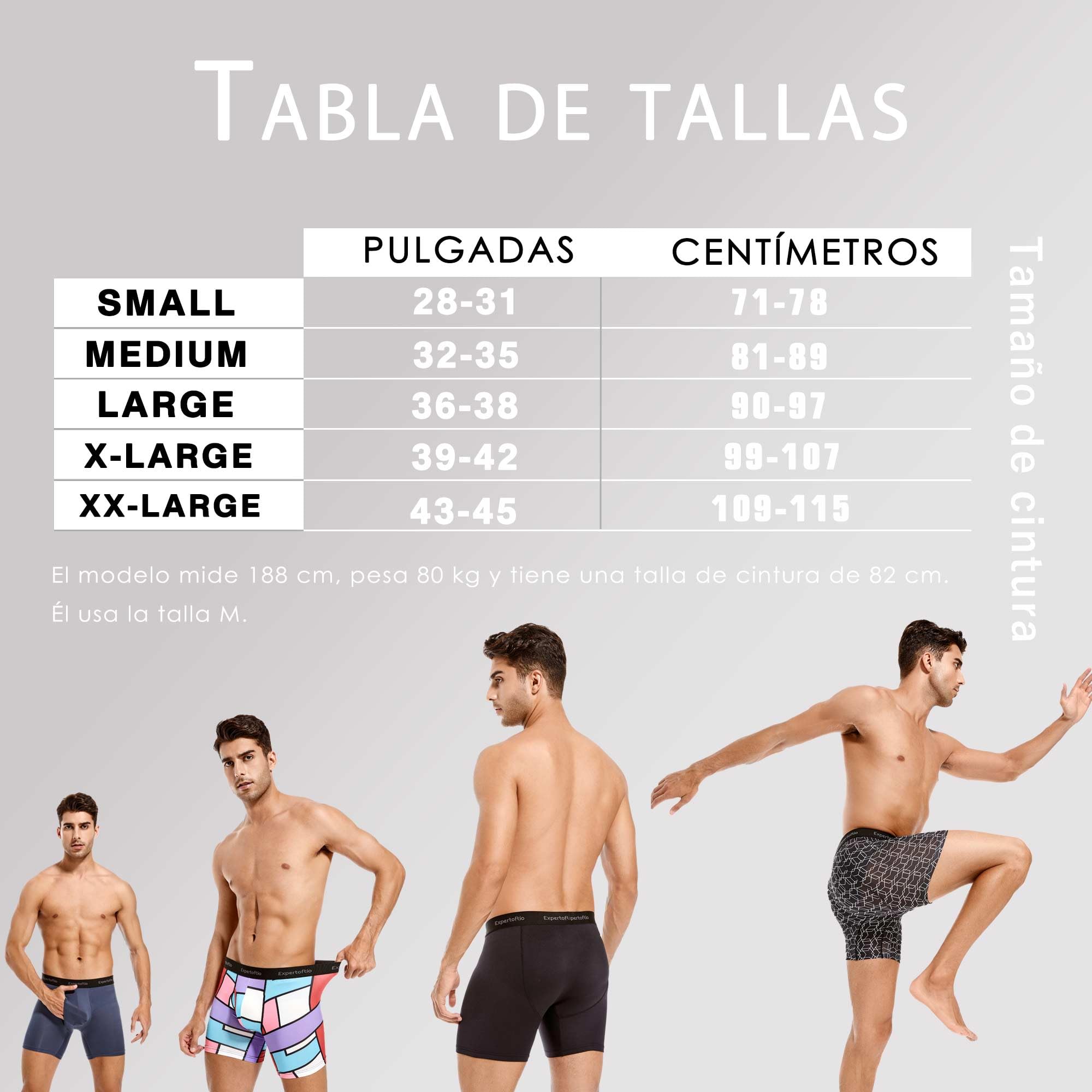Calzoncillos Largos Deportivos para Hombre, Ropa Interior Funcional, Pack de 6 Piezas, Pantalones Cortos de Compresión con Apertura para Hombres