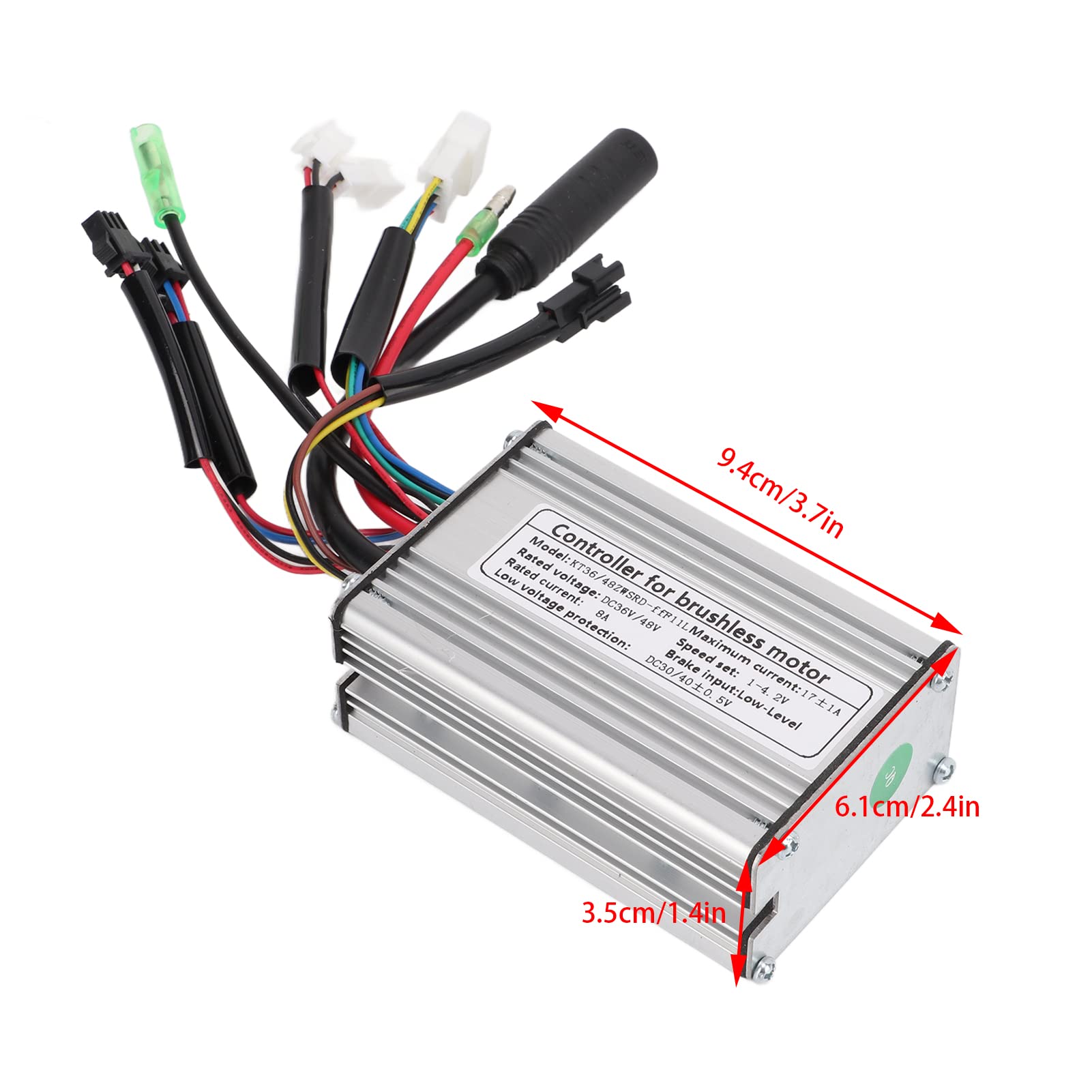 Contrôleur Brushless KT Pour Vélo Électrique 48V/36V 17A 250W-350W
