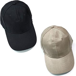 مجموعه من 2 قبعة البيسبول، بوليستر، متعدد الألوان، للجنسين
