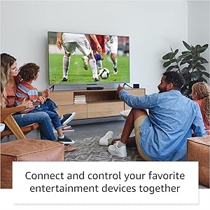 Amazon Fire TV Cube, with AI-powered Fire TV Search, Hands-free streaming device with Alexa, Wi-Fi 6E, 4K Ultra HD