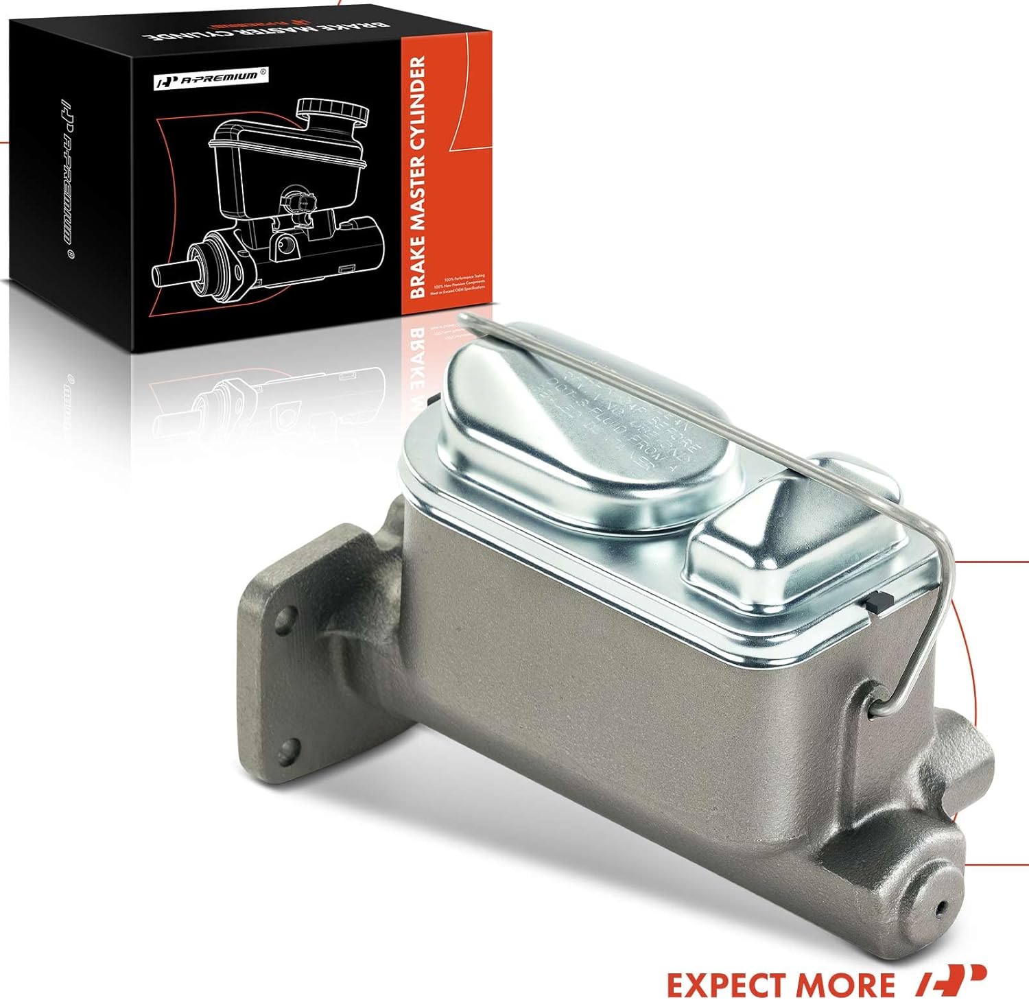A-Premium ブレーキ マスターシリンダー リザーバーとキャップ付き クライスラー、プリマス、ダッジ車に対応 - タウン&am