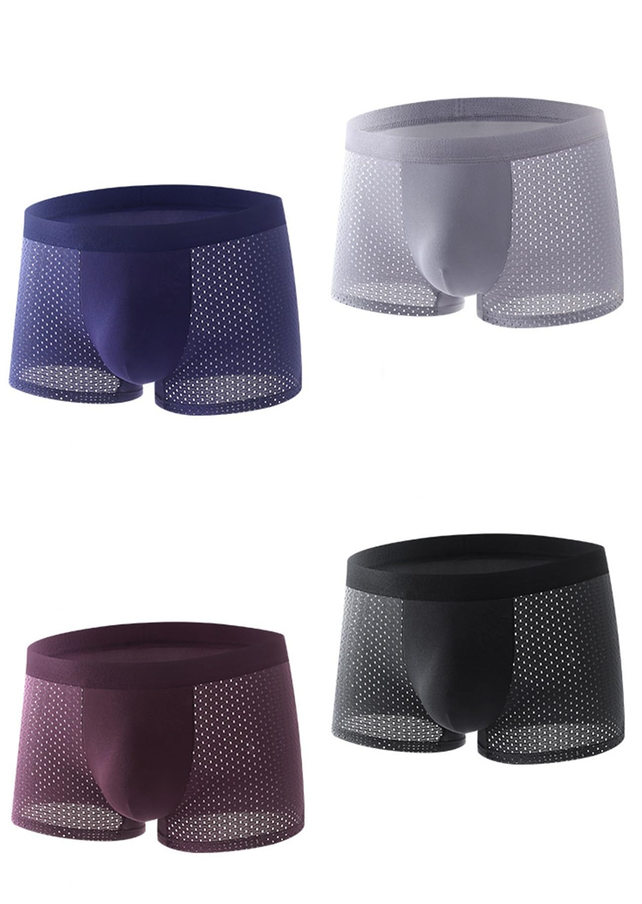 Men Underwear || Men Underwear Trunk || Pack of 4 (Trunk-Air)