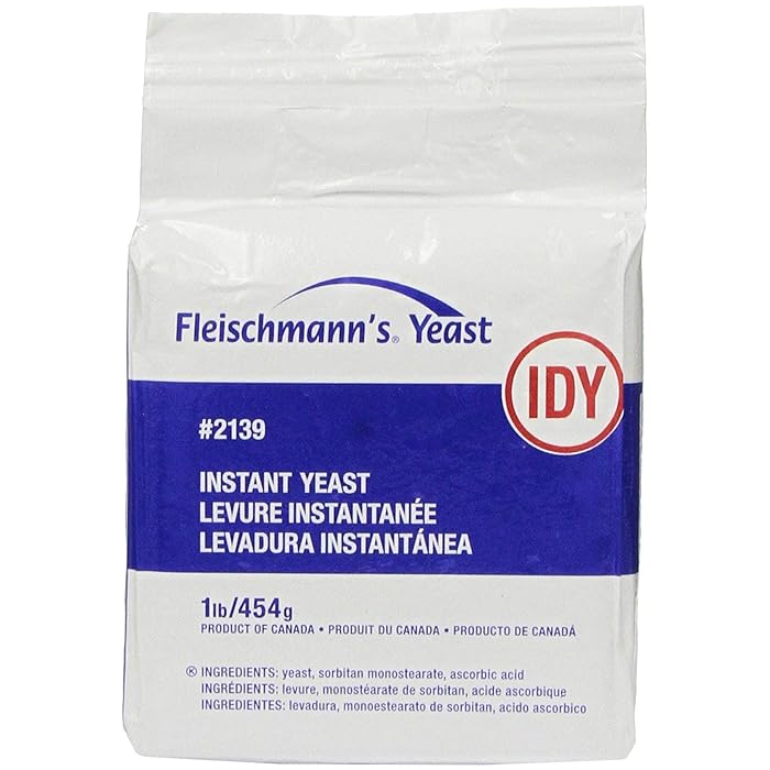 Buy Fleischmann's Instant Dry Yeast 1 LB (16 oz) Bag Vacuum Pack (2
