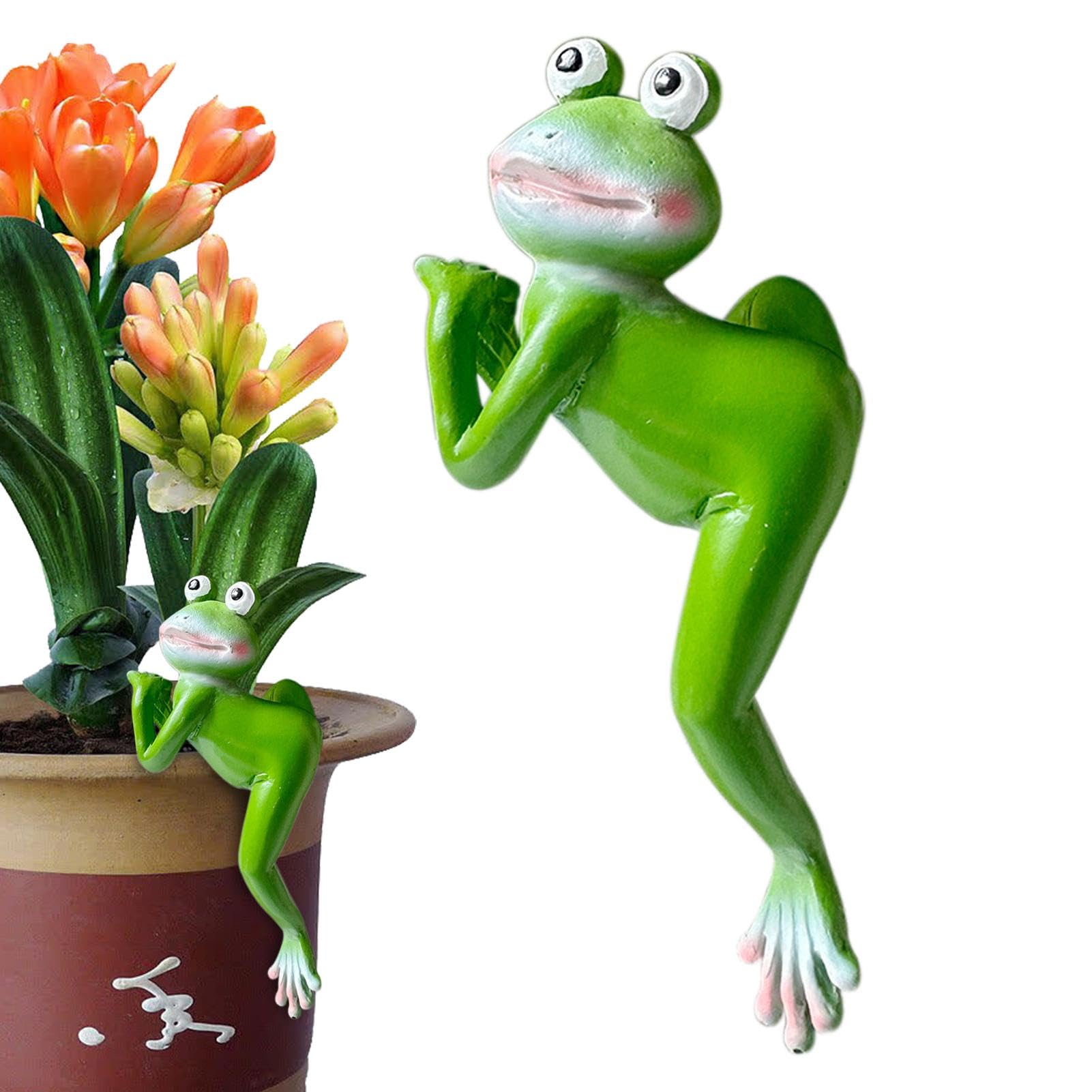 【美品】可愛いカエルたち　オーナメント６点セット★コポーなど 美品】可愛いカエルたち オーナメント6点セット☆カエルの