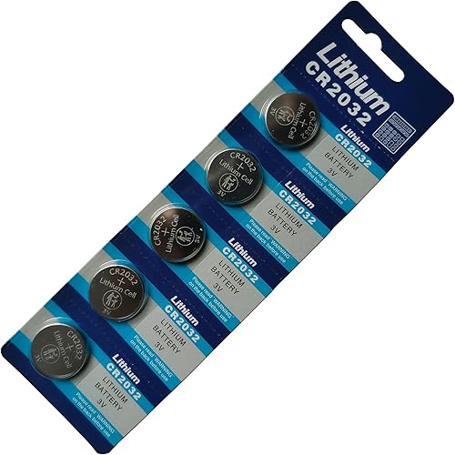 5 baterías de litio Cr2032 Br2032 2032 2032 3V FBA