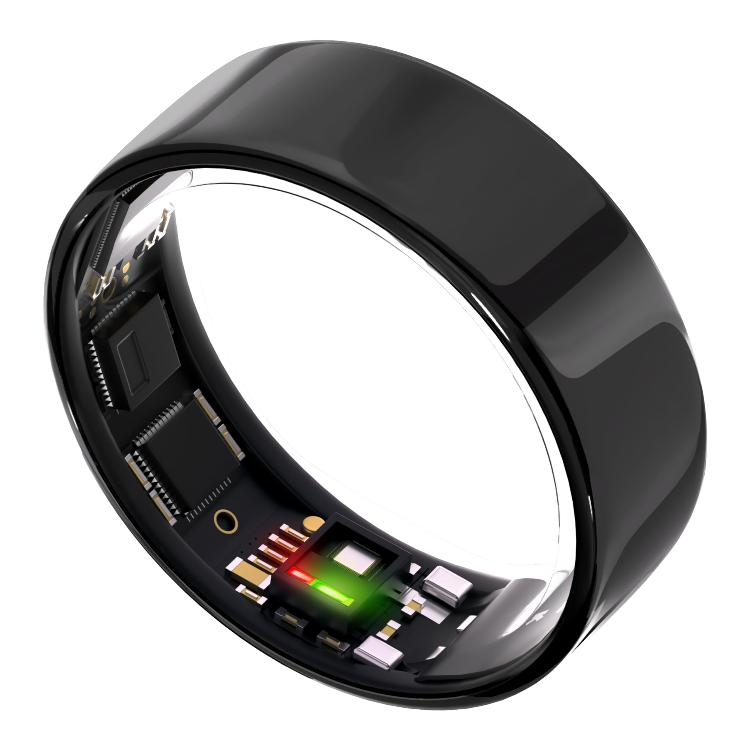 ULTRAHUMAN Ring AIR – Bague connectée de Suivi de santé, Choisissez d’Abord Votre Taille grâce au kit de Mesure ; Suivi du Somme