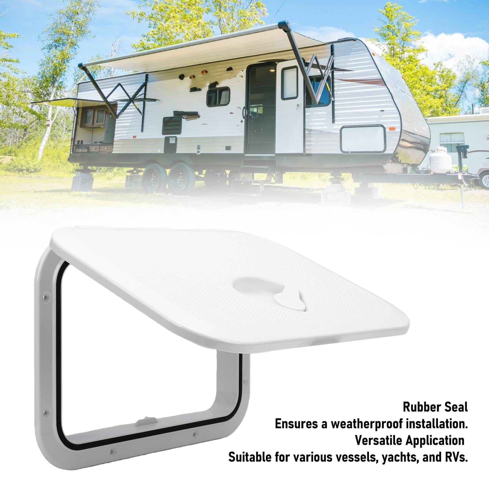Tappo per Apertura Boat, Copertura Impermeabile ABS