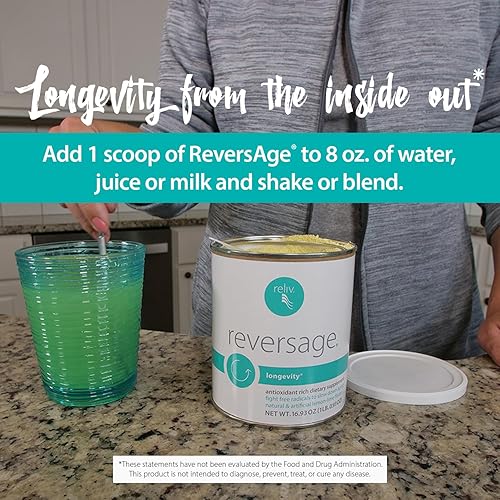 Miniatura 6 de RELIV ReversAge - Esta fórmula patentada revitalizante contiene una mezcla única de hierbas y antioxidantes para promover la longevidad y apoyar las