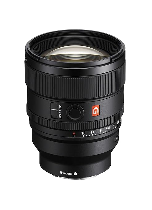 Sony E-Mount FE 85 mm F1.4 GM II Full-Frame Lens (SEL85F14GM2) I Gorgeous Bokeh I Superb Resolution | Compact and Lightweight | Portrait Lens - Black