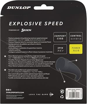 Dunlop Sports Explosive Speed Tennis String