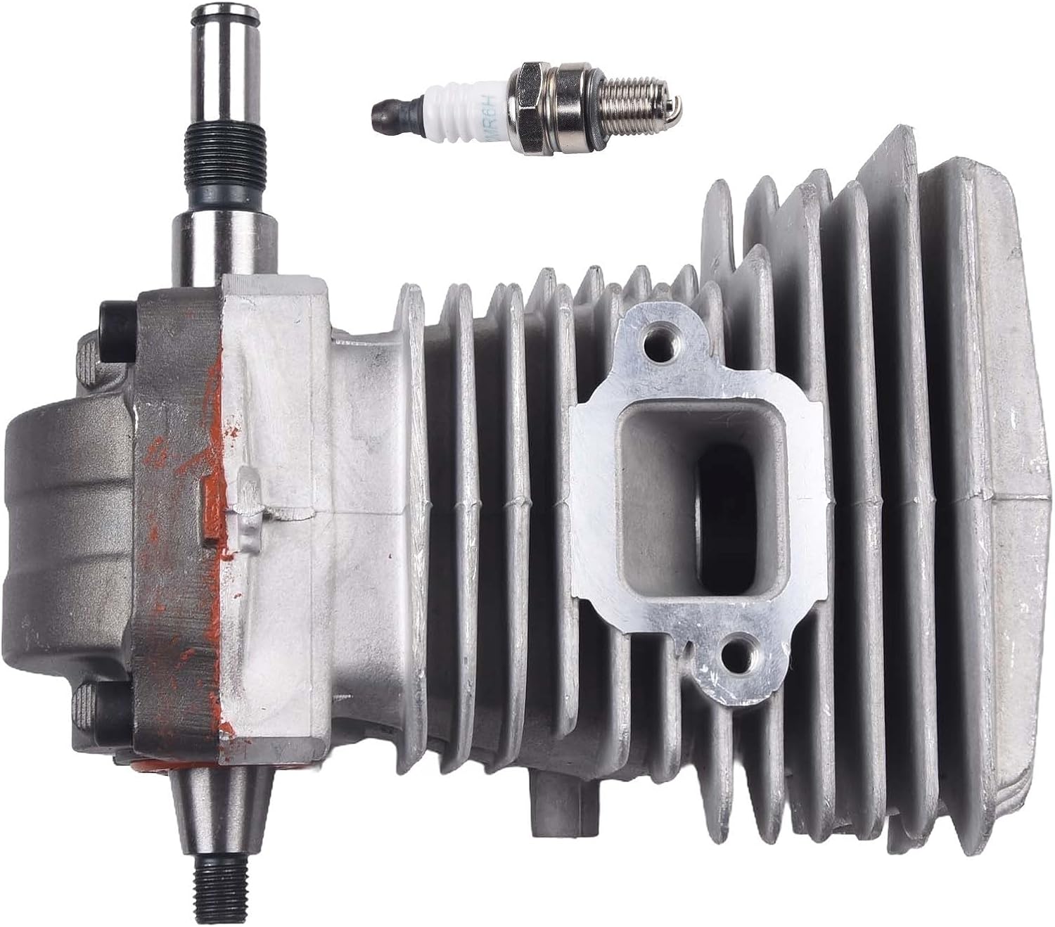 40mm Engine Motor Cylinder Piston Crankshaft For for MS211 for MS211C for MS 211 Chainsaw Metal Engine Motor Cylinder Replacement Parts