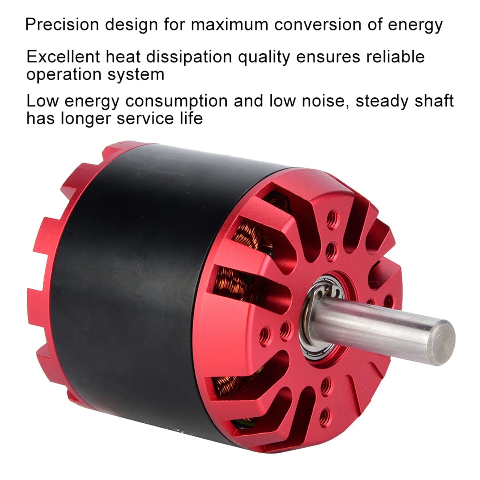 Motore Brushless, Motore Brushless Sensorless 6364-200KV con ESC Brushless 120A per Scooter Elettrico Aereo Telecomandato Aeromodellismo Elicottero RC