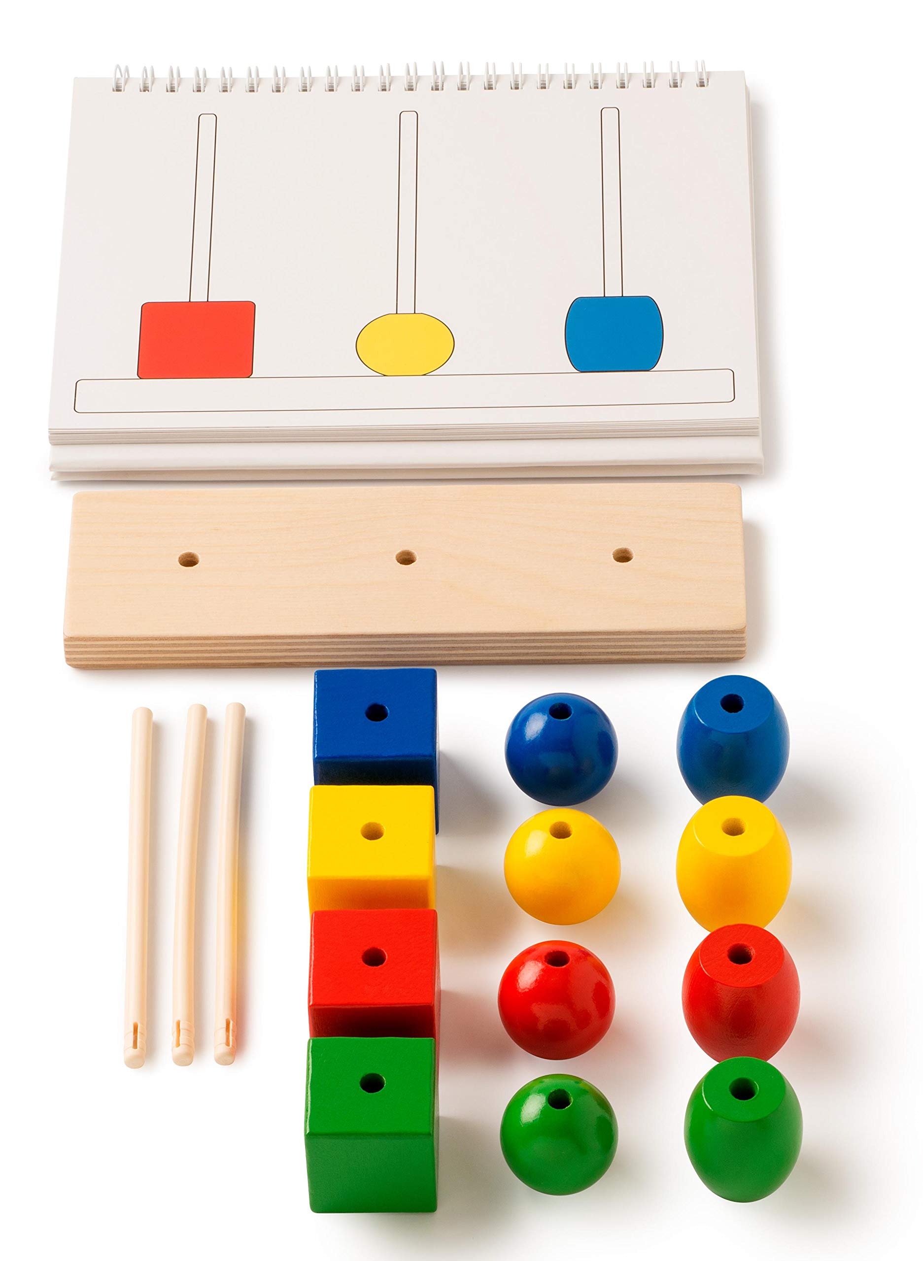 Toys for Life Build The Tower - Color & Shape Recognition Activity