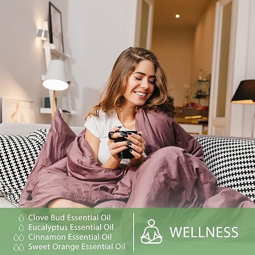 Miniatura 4 de Aceite esencial de canela, 1.01 onzas líquidas (1.0 fl oz), aceite esencial puro de PHATOIL para difusores de aromaterapia, humidificadores, ideal