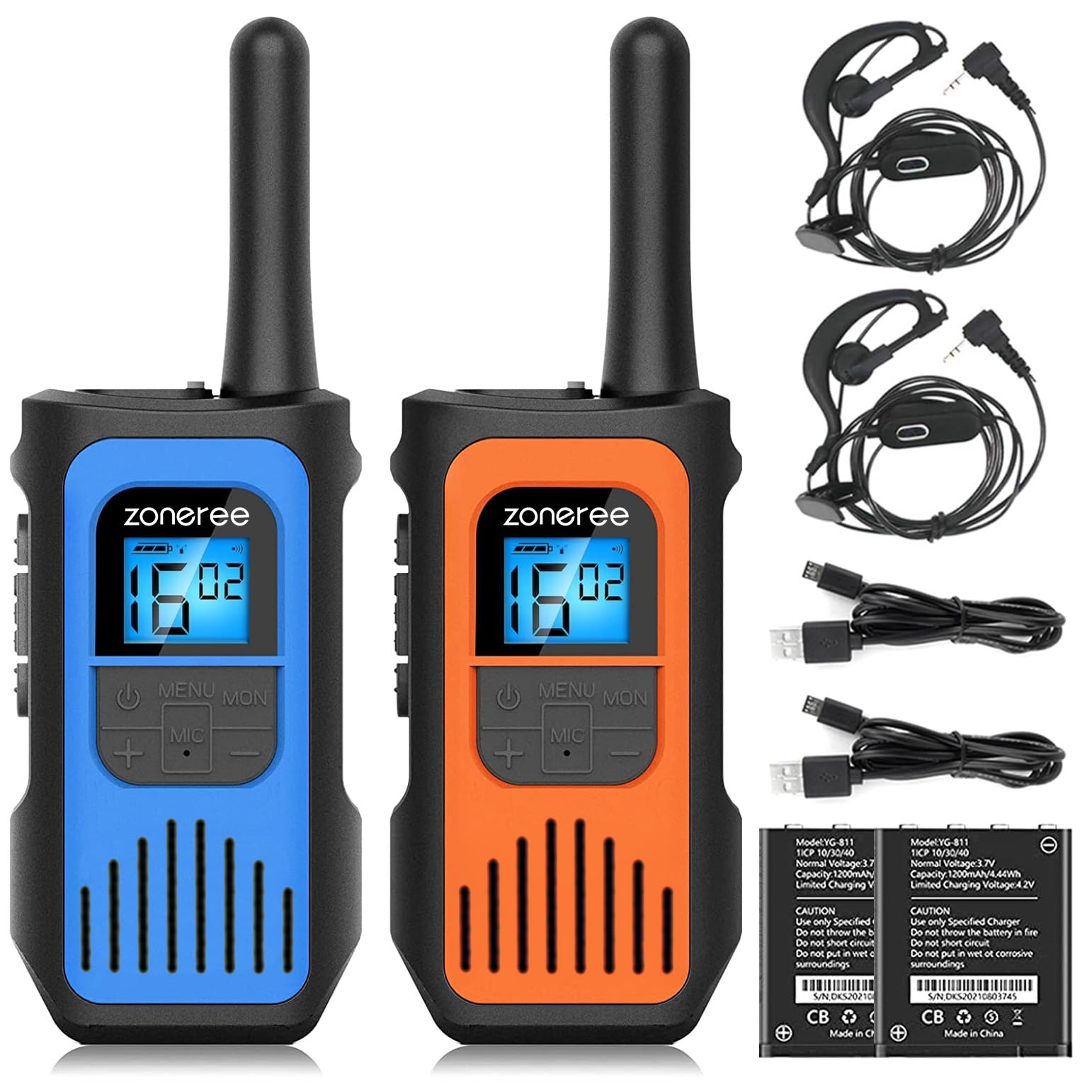 Amazon | トランシーバー 無線機 特定小電力 免許不要 充電式 簡単操作