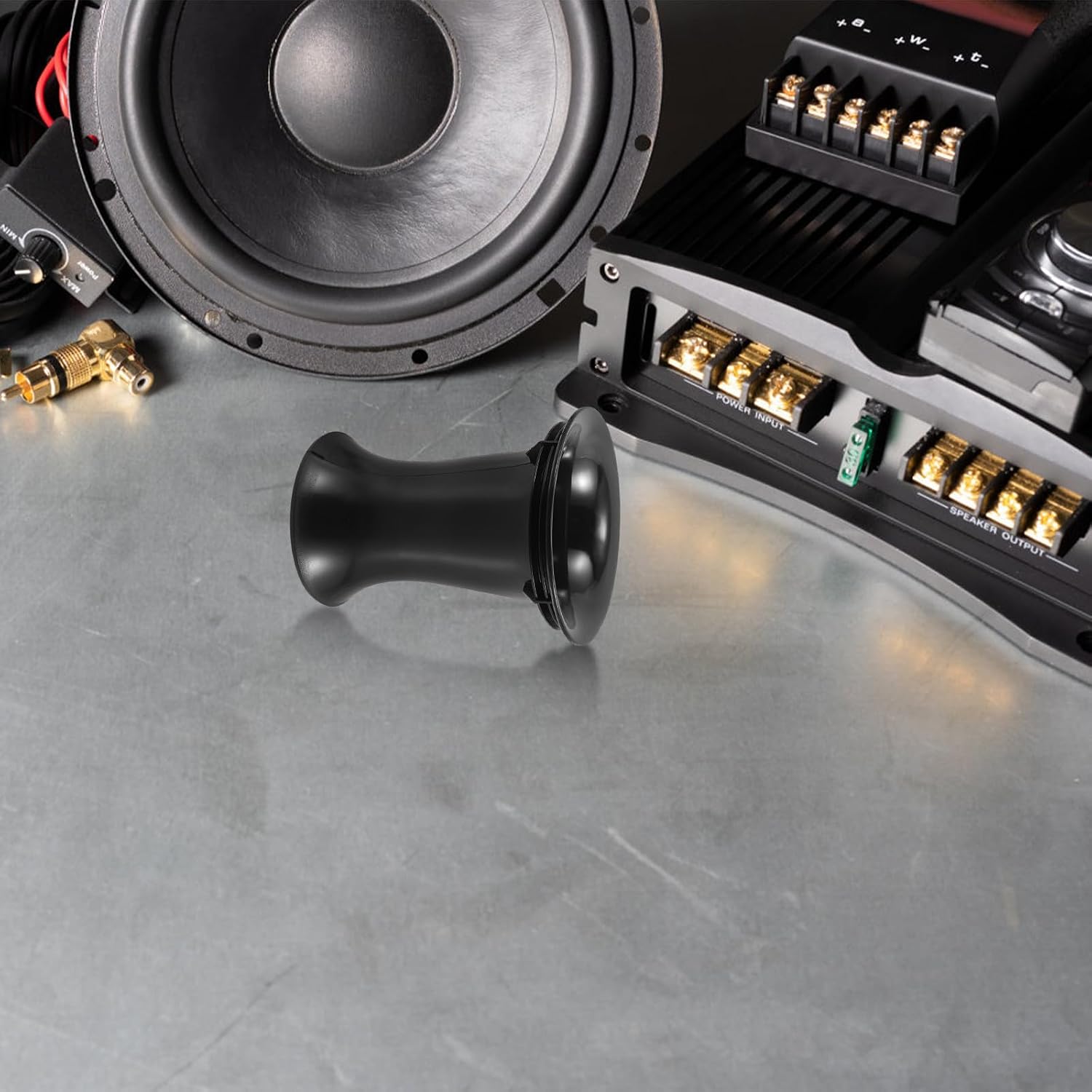 Toddmomy Speaker Port Tube Abs Material Precision Audio Guidance and Distortion Reduction, Unique and Attractive Design for Subwoofer and Loudspeaker Cabinet for DIY Reflex Speaker Ports