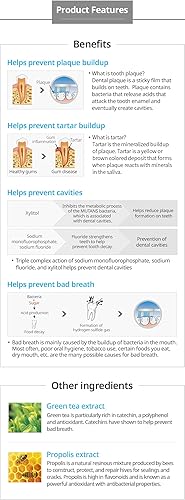 Miniatura 3 de Pasta de dientes Atomy con extracto de propóleo (paquete de 1)