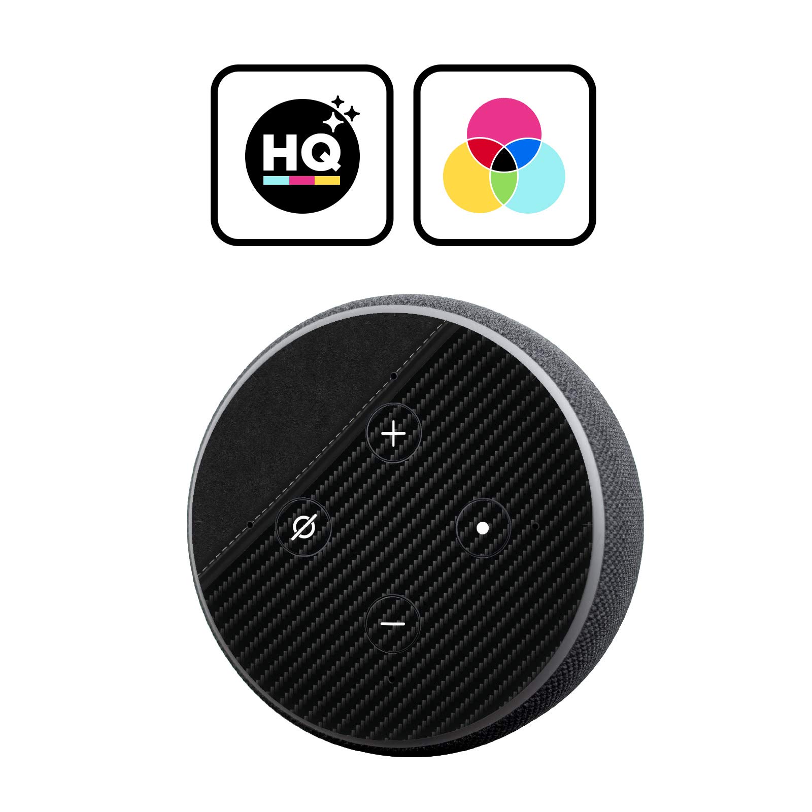Head Case Designs Licenza Ufficiale Alyn Spiller Pelle Mix Arte Vinile Sticker Pelle Adesivo per Amazon Echo Plus 2nd Gen