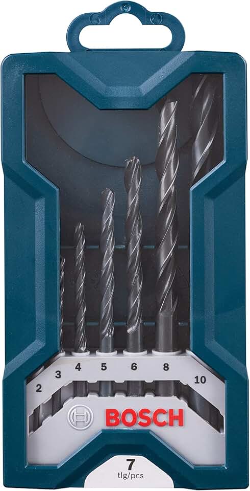 Bosch Jogo de brocas metal Mini X-Line 2-10mm 7 peças