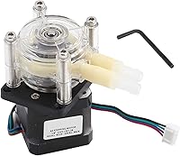 Vista 1 de Peristaltic Pump Large Flow Stepper Motor Water Pump Vacuum Dosing for Aquarium Lab Analytical Water Corrosion Resistance Steel Wheel Frame