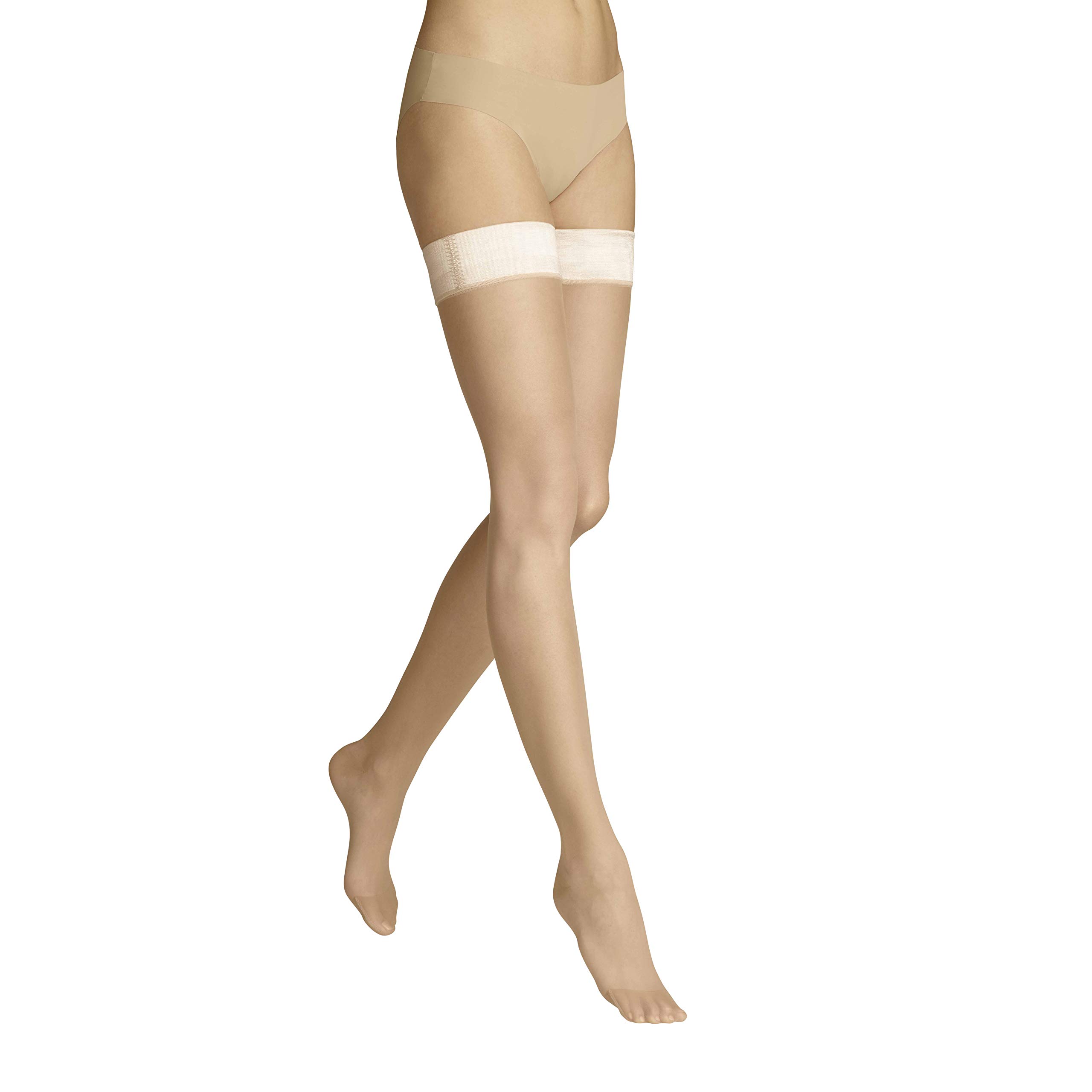 ITEM m6 HALTERLOSE STRÜMPFE FÜR DAMEN 15 DEN – Elegante Kompressionsstrümpfe Damen für den Oberschenkel – Bequeme Kompressionsstrümpfe Oberschenkel