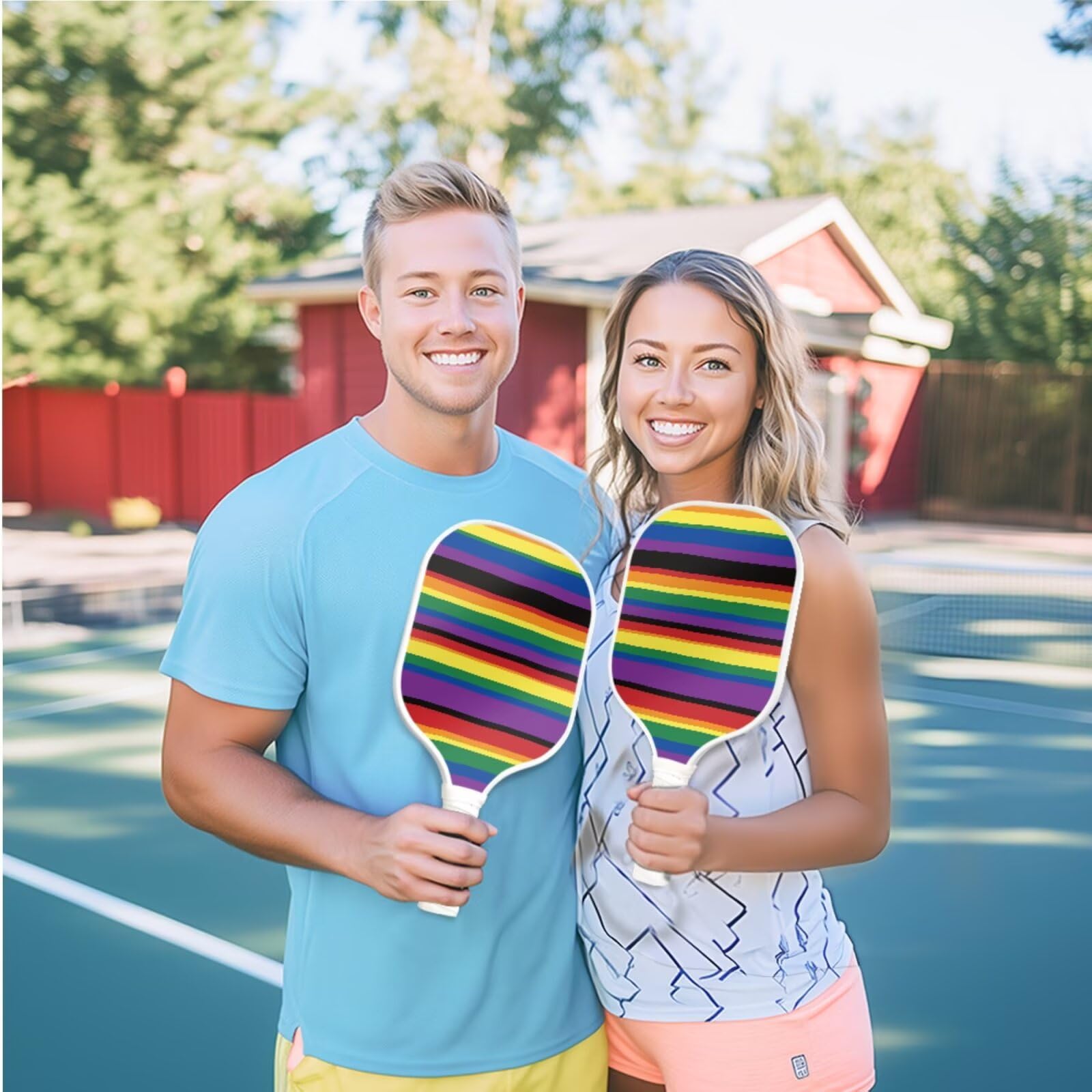 Set 2 in 1 per pickleball, borse da pickleball, borsa tote per pickleball, ideale come regalo per principianti
