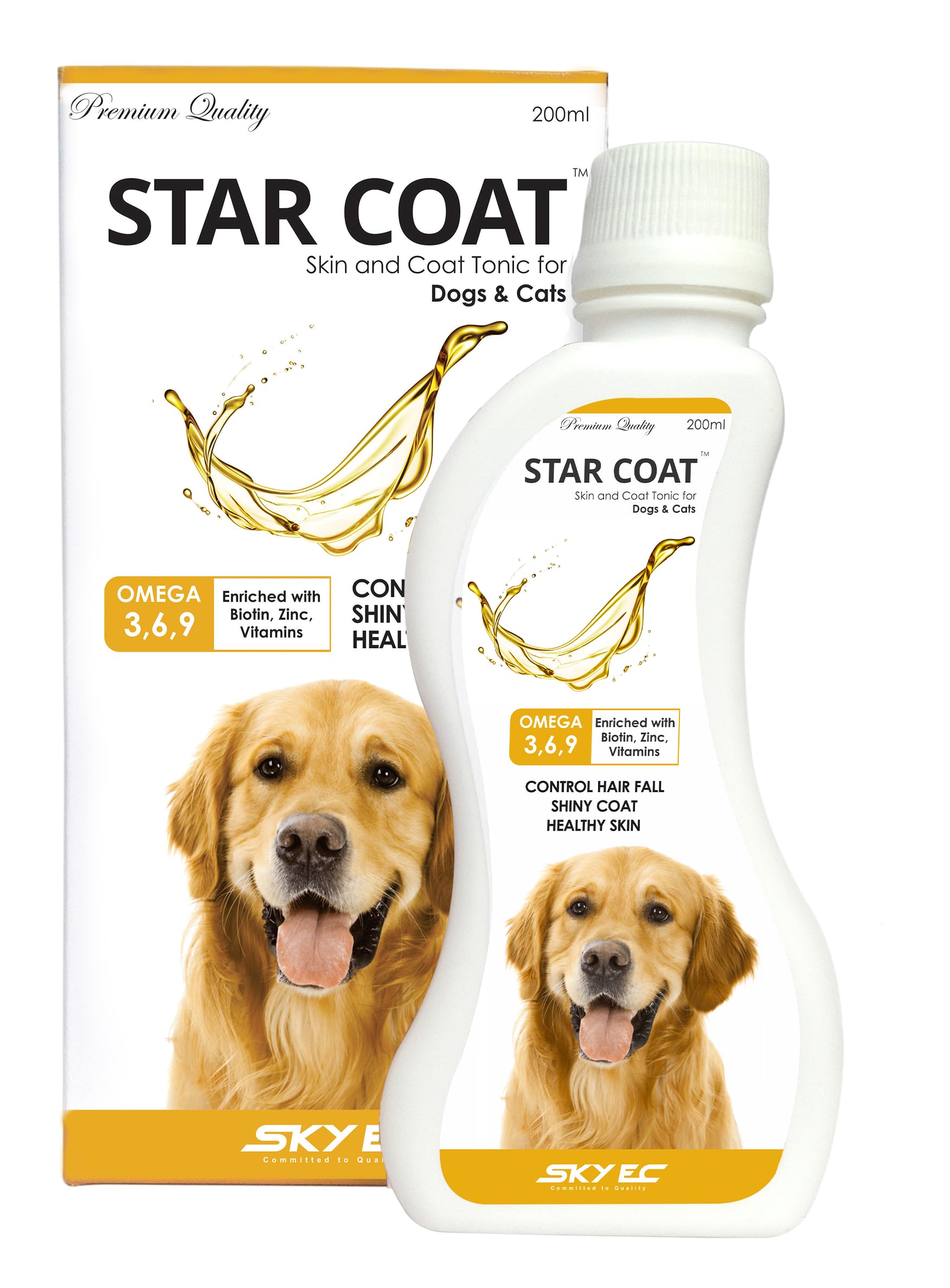 STAR COAT Skin & Coat Tonic 200ml - Image 1
