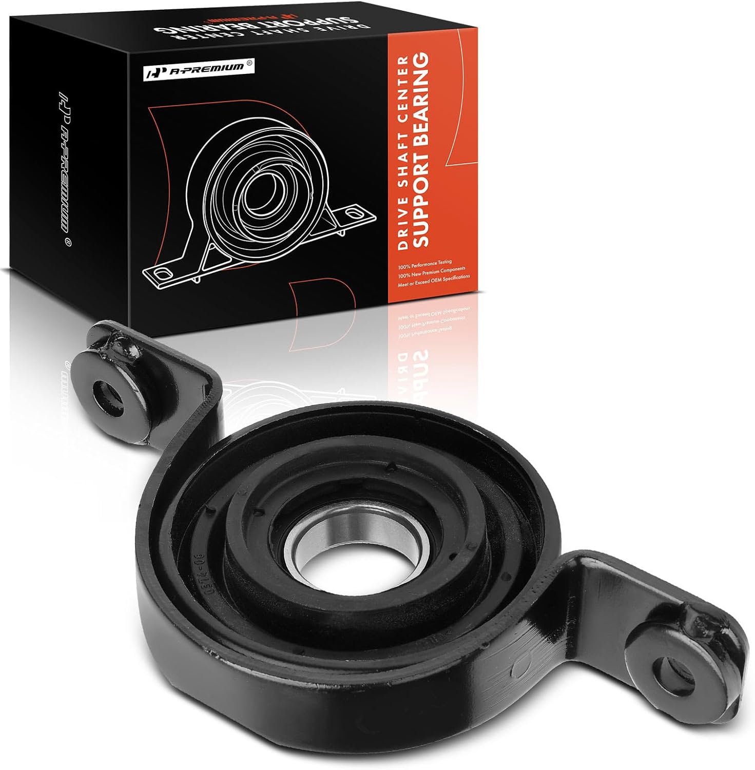 A-Premium Rear Drive Shaft Center Support Bearing Driveshaft Carrier Bearing Compatible with Ford Explorer Sport Trac 2007 2008 2009 2010, 4.0L 4.6L 4WD Crew Cab Pickup