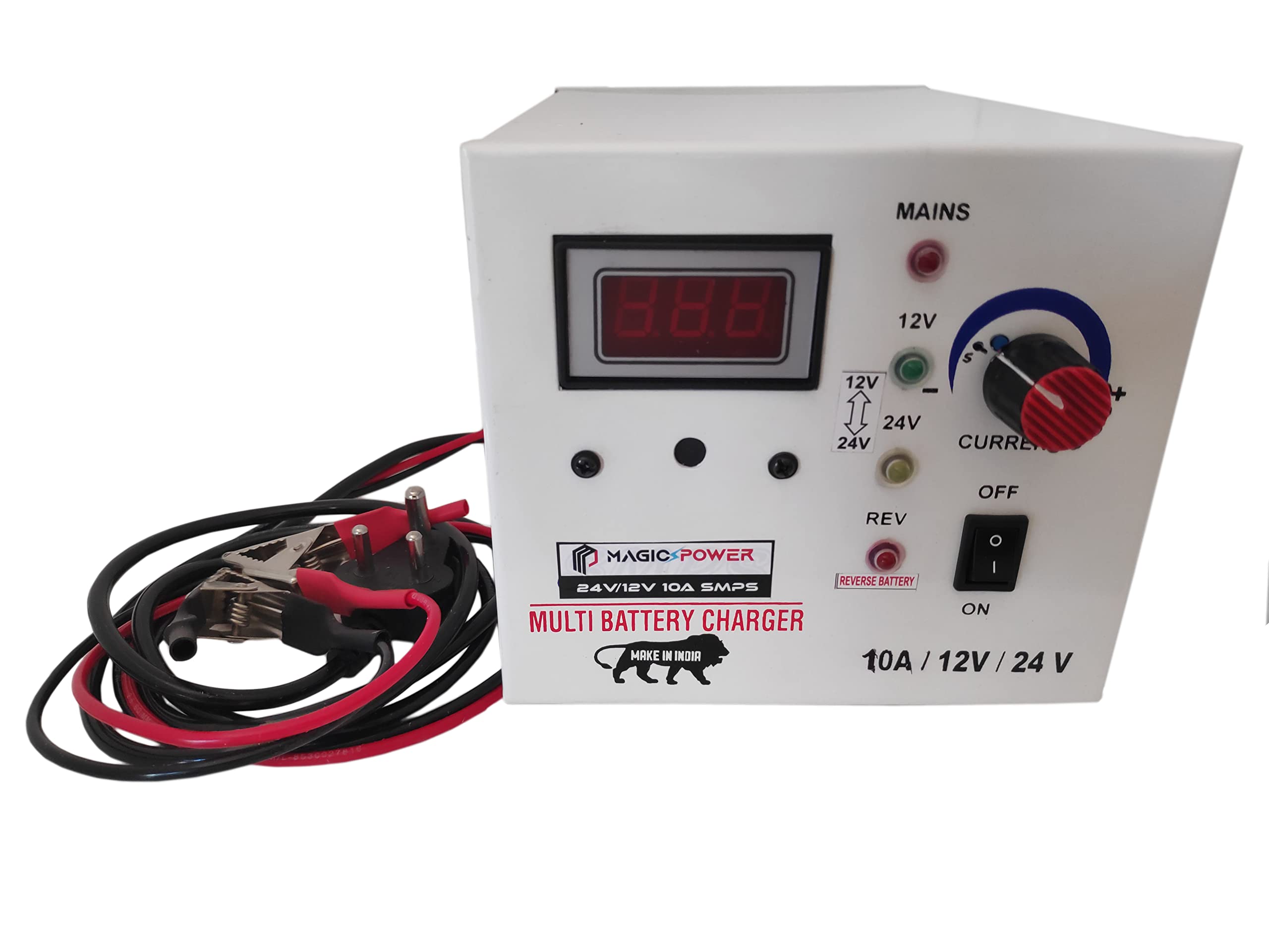 MAGIC POWER Digital SMPS Battery Universal Charger 24V /12V 10A, CH and DC (B07ZTV7MS6) Amazon Price History, Amazon Price Tracker