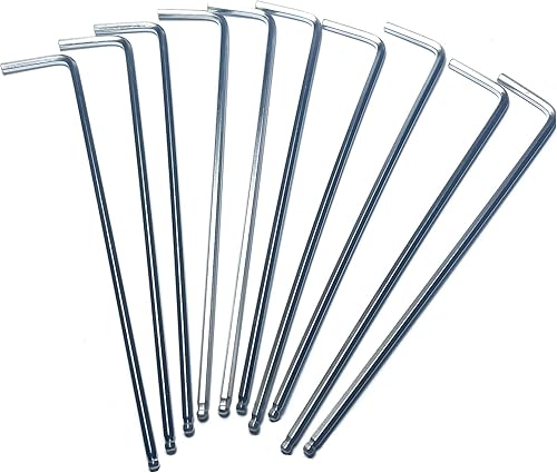 Juego de llaves Allen de extremo de bola de 332, juego de llaves hexagonales de 332 pulgadas, llave de puerta Allen con brazo largo