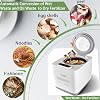 Electric Composter for Kitchen, 3.8L Smart Compost Bin with Odor Adsorption, Countertop Kitchen Composter, Odor-Free, Auto-Cleaning, LED Display, Food Cycler Machine，Turn Food Waste to Fertilizer