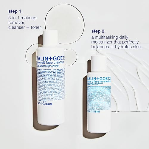 Miniatura 6 de Malin + Goetz - Limpiador facial de pomelo, 8 onzas líquidas, limpiador facial para hombres y mujeres, para todo tipo de piel, lavado facial y