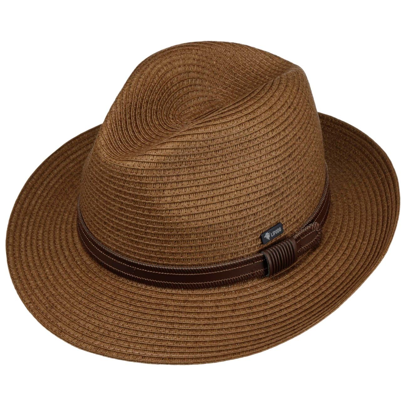 CAPPELLISHOP Mondavio Bogart Cappello Fedora Prodotto in Italia Uomo Primavera Estate