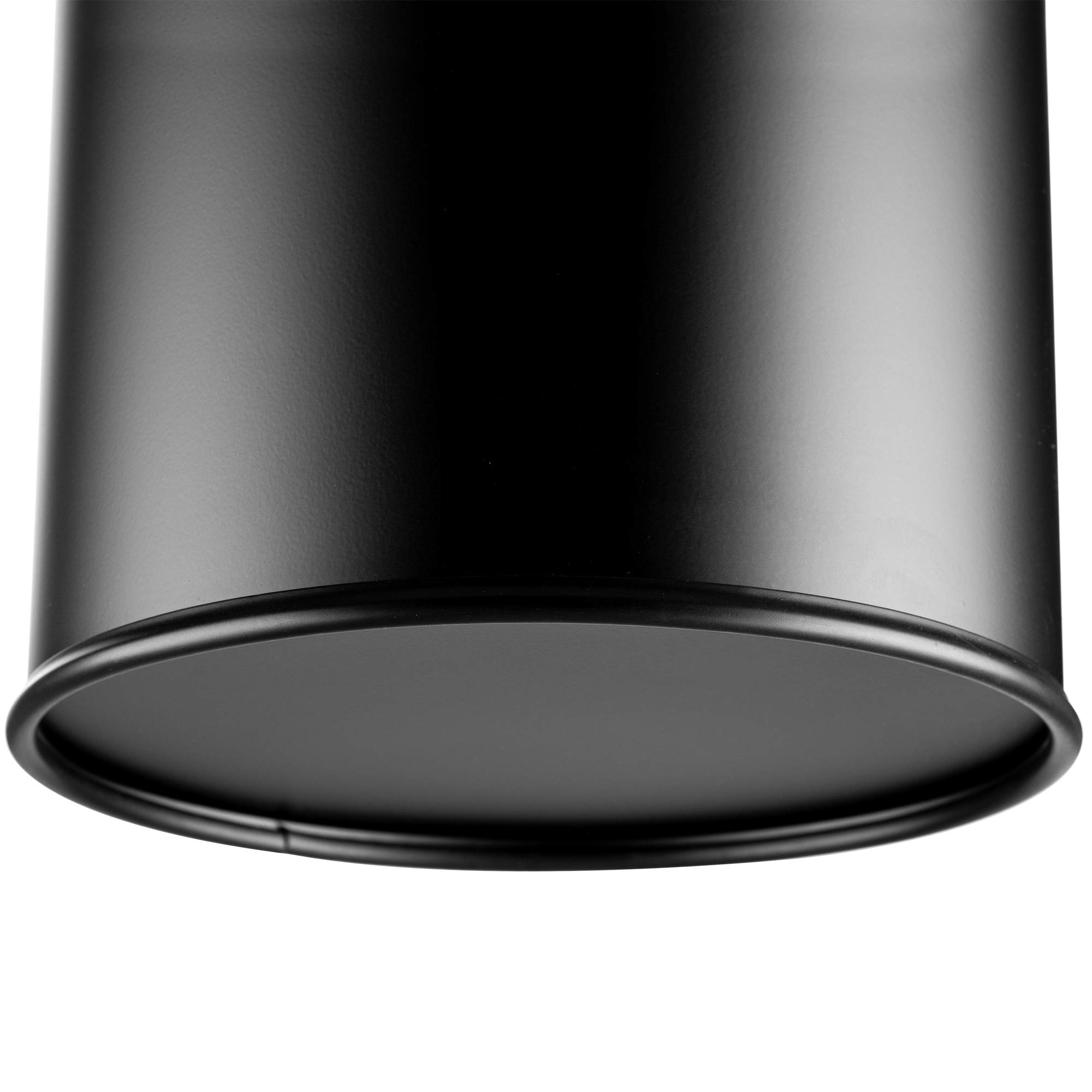 KADAX Cendrier sur Pied Acier Inoxydable Poubelle 18 l Couvercle Noir 20 x 20 x 58 cm