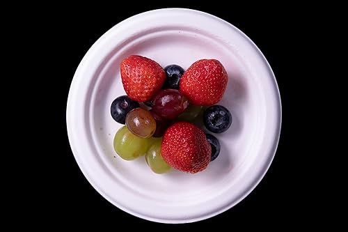 Miniatura 2 de SCT Champware - Vajilla de bagazo pesado, plato, 6.0 in, blanco, 1,000caja