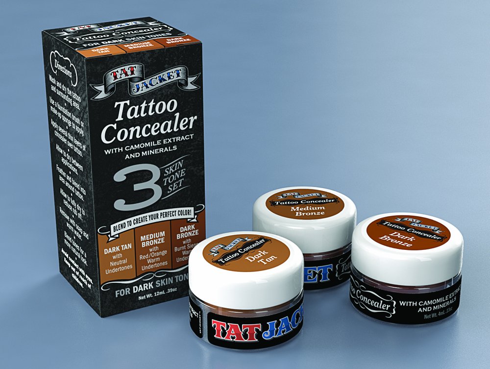 Tatjacket Premium Tattoo Concealer Blender Pack 2