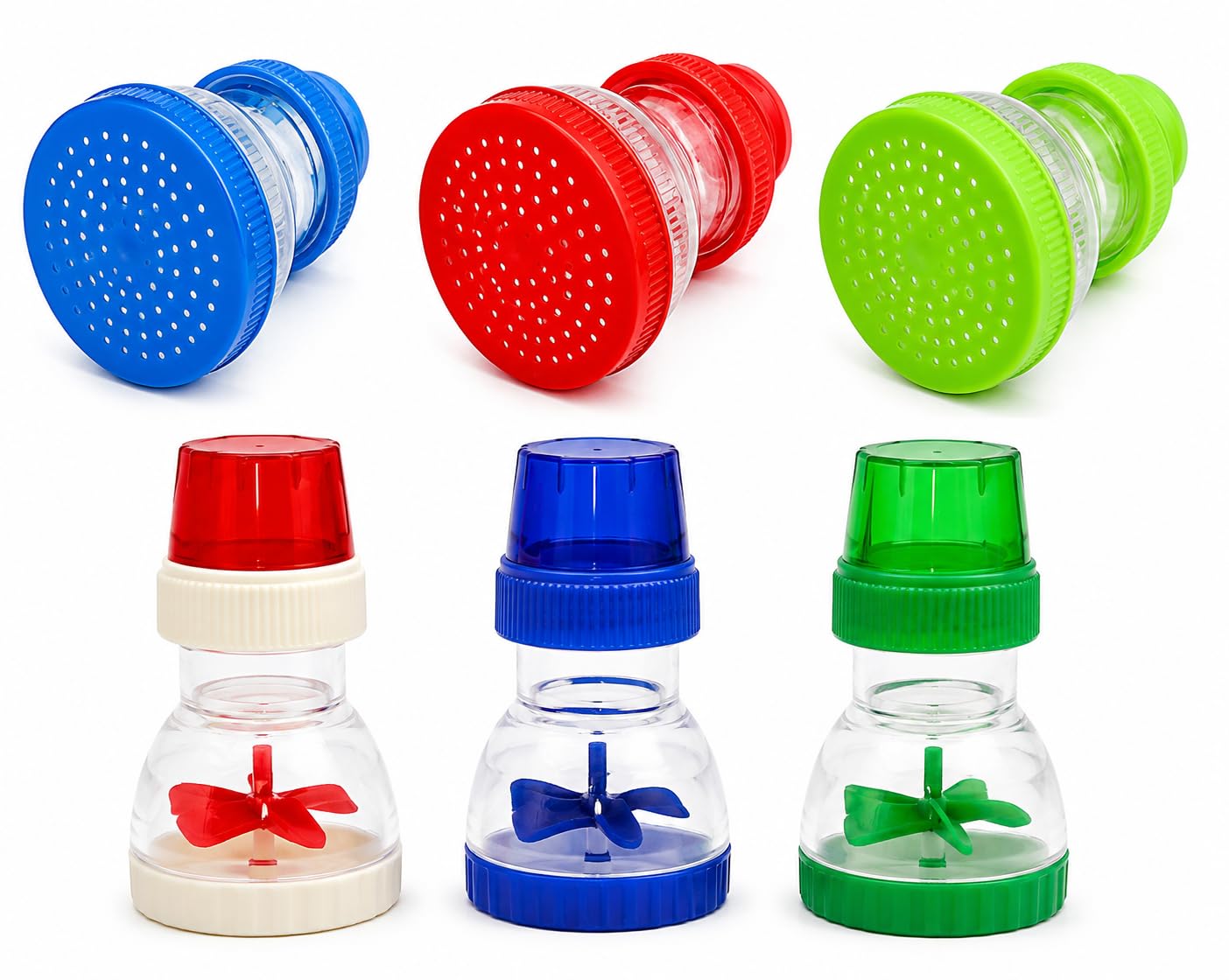 Plastic Multicolor Multipurpose Mini Shower For Bathroom Kitchen Tap Faucet Attachment Filter Sprinkler Plastic Shower Head Fountain Spout Pack Of 3-image-27
