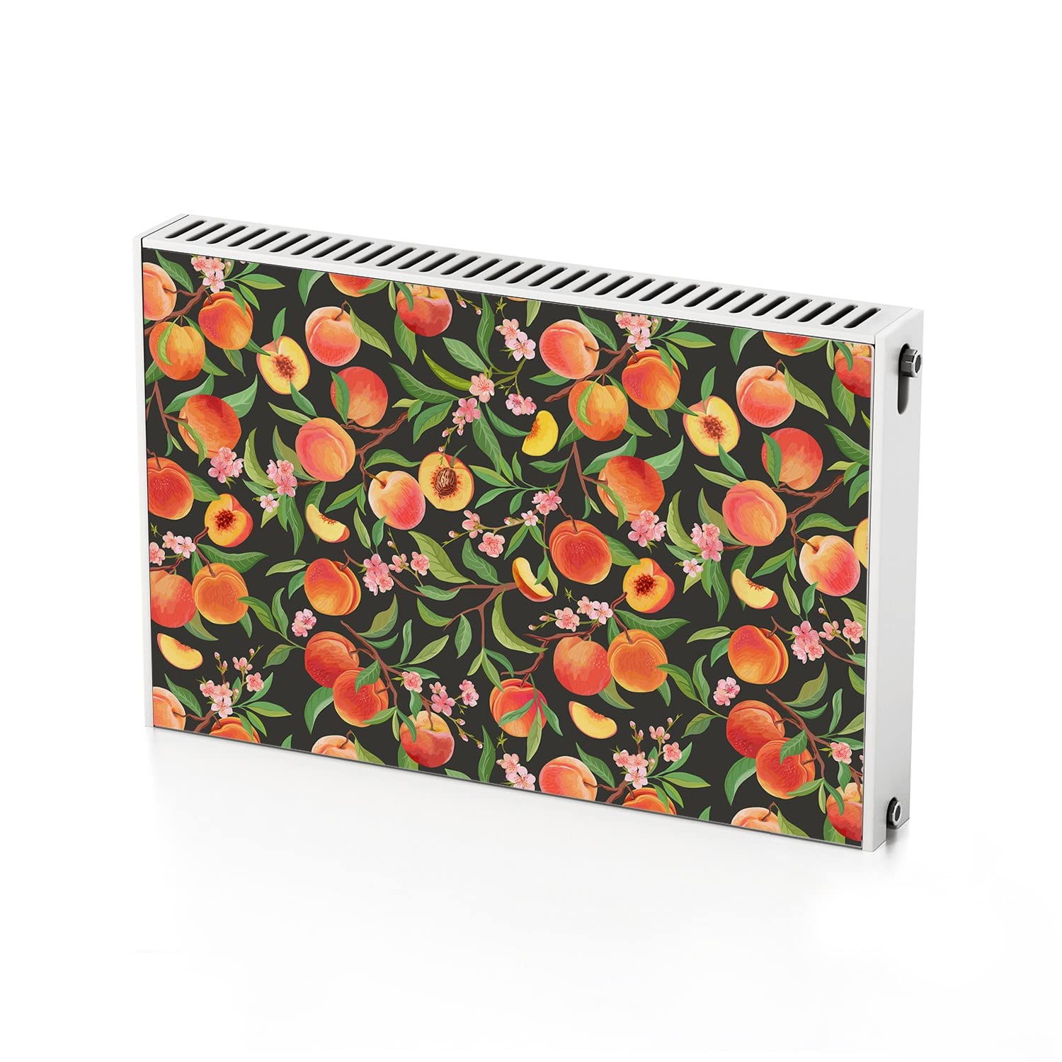 Autocollant de radiateur magnétique 90x60 cm au motif de graines d'arbres fruitiers pour salon