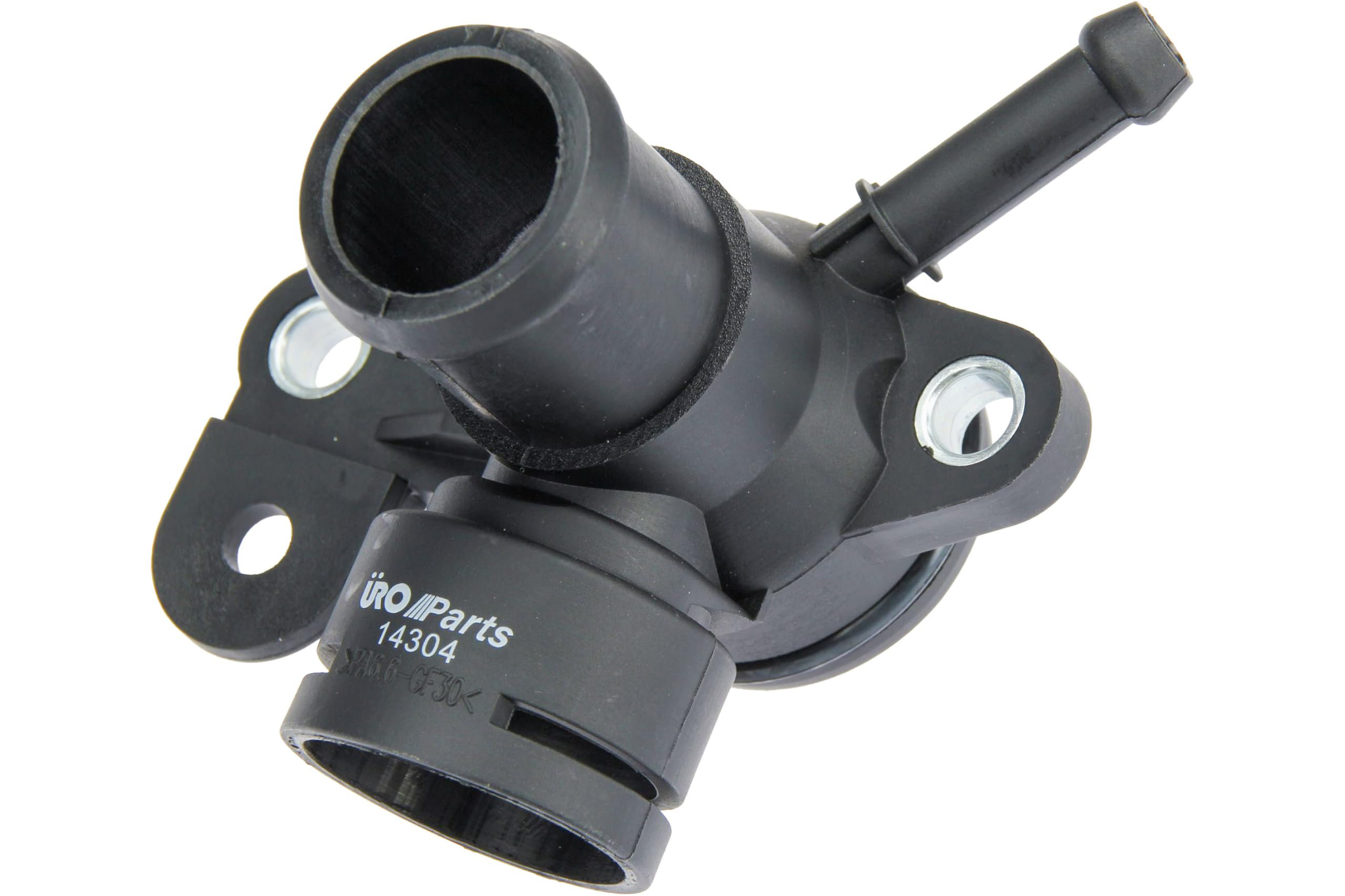 URO Parts 06J121132G Coolant Flange, Black