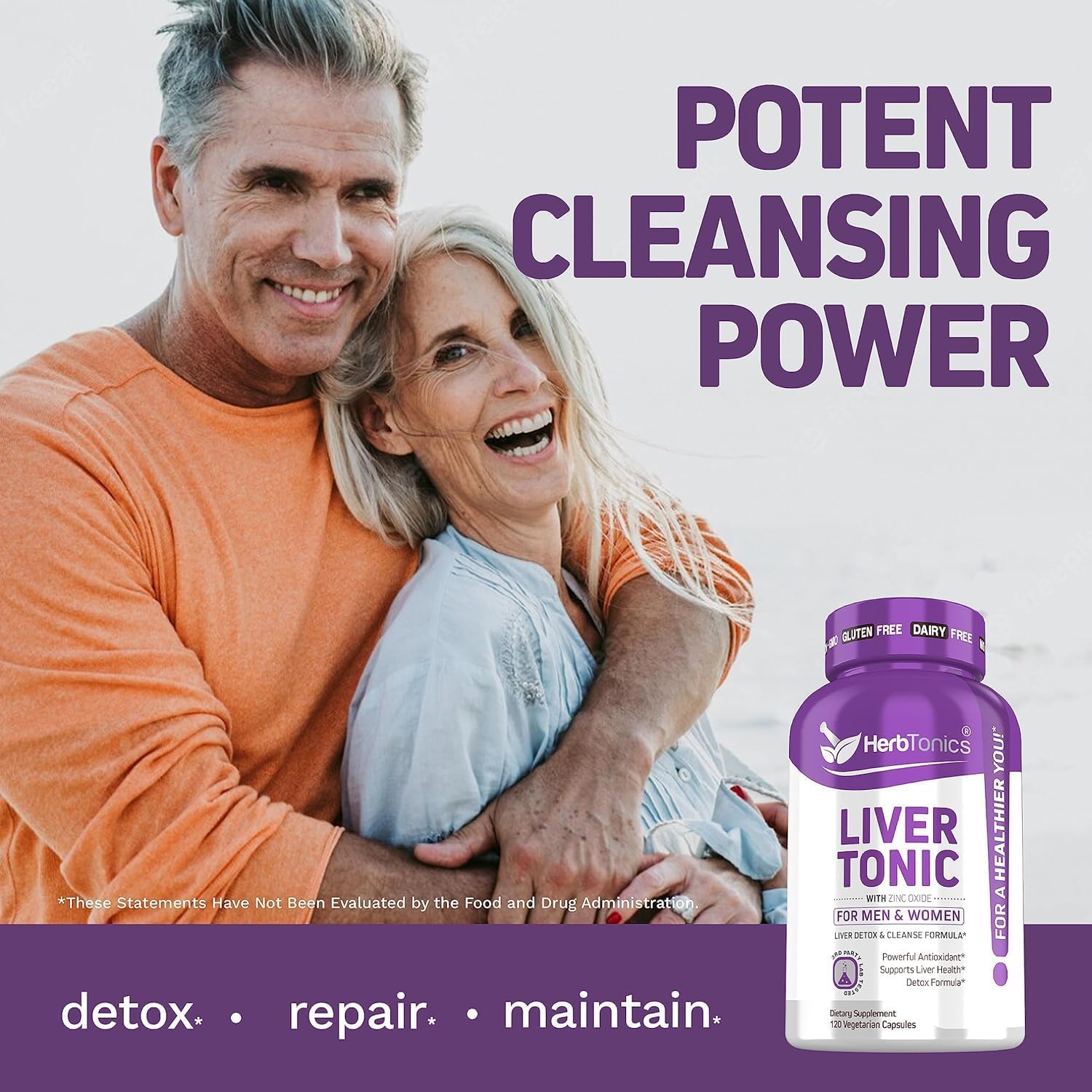 Amazon.com: Liver Cleanse Detox & Repair Formula with Milk Thistle