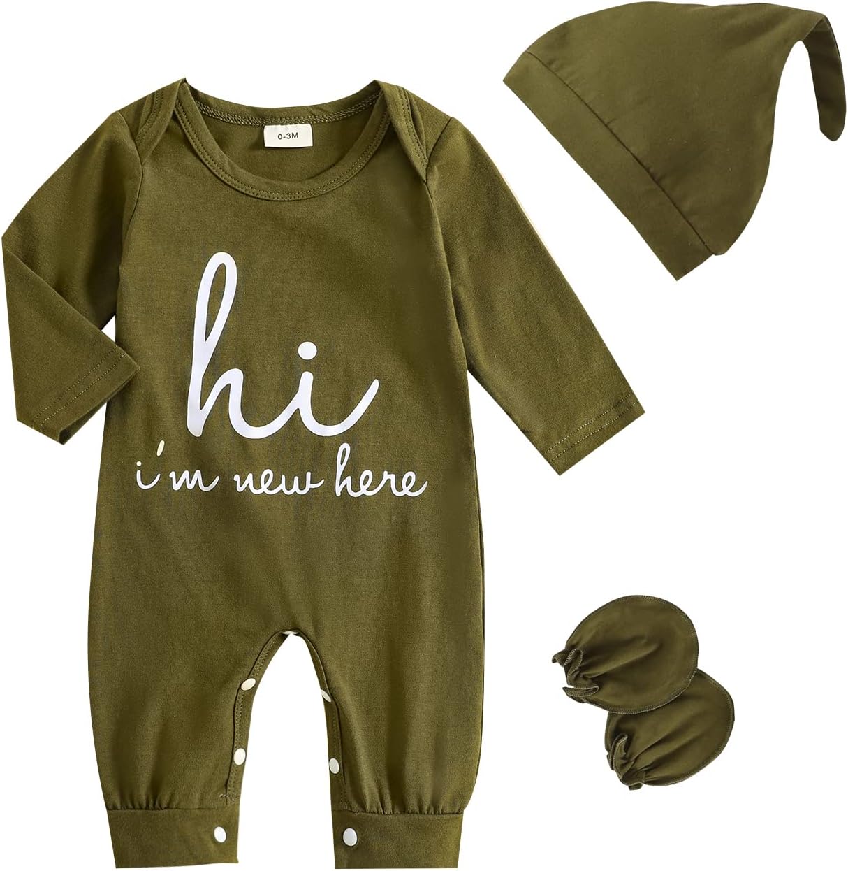 MINKIDFASHIONMINKIDFASHION Newborn Baby Boys Infant Kids One-piece Romper