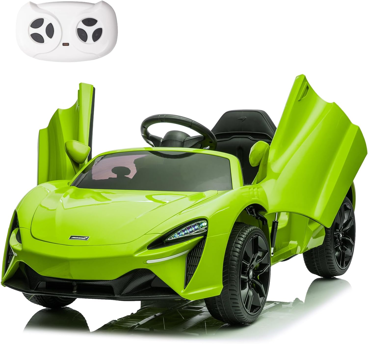 POSTACK Ride on Toy for Kids, 24v Ride on Sports Car Officially Licensed McLaren