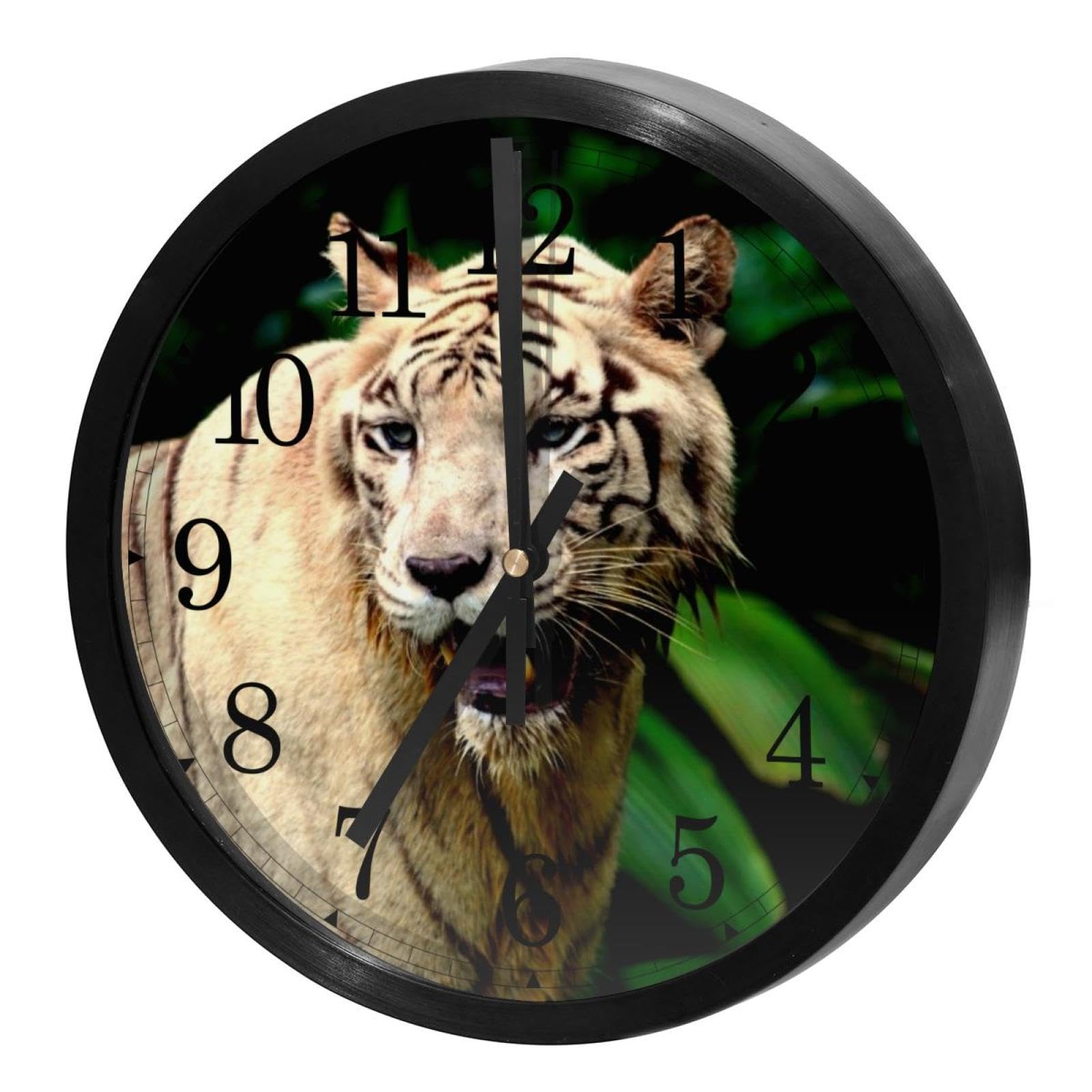 Horloge murale à quartz sans tic-tac pour créer un espace de travail calme et productif