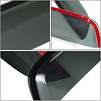Vista 5 de Auto Dynasty 4 unidades de protector de lluvia para ventana con cinta adhesiva compatible con Sportage 2005-2010, acrílico
