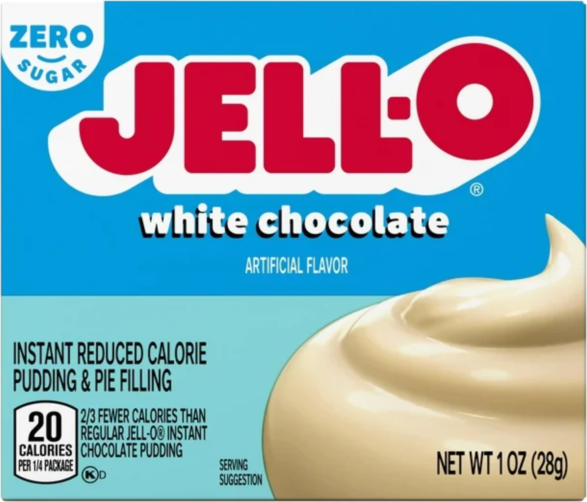 White Chocolate Instant Pudding & Pie Filling Mix (1oz Boxes, Pack of 6)