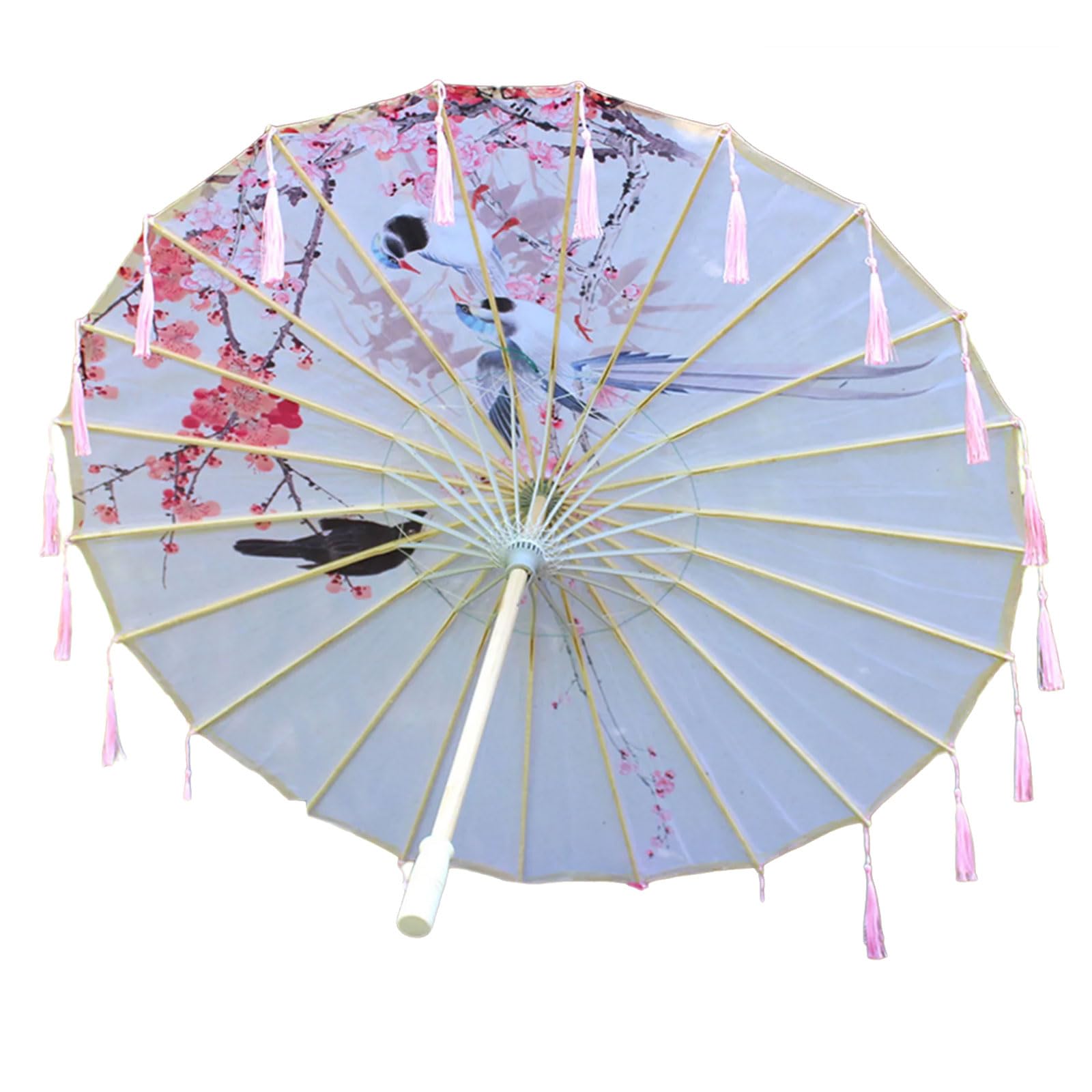 Buxuaaaa Girls A Buxuaaa Umbrell Chinese Umbrell Dance Tassels Silk For Wedding Traditional Parasol Chinese Rt Dance
