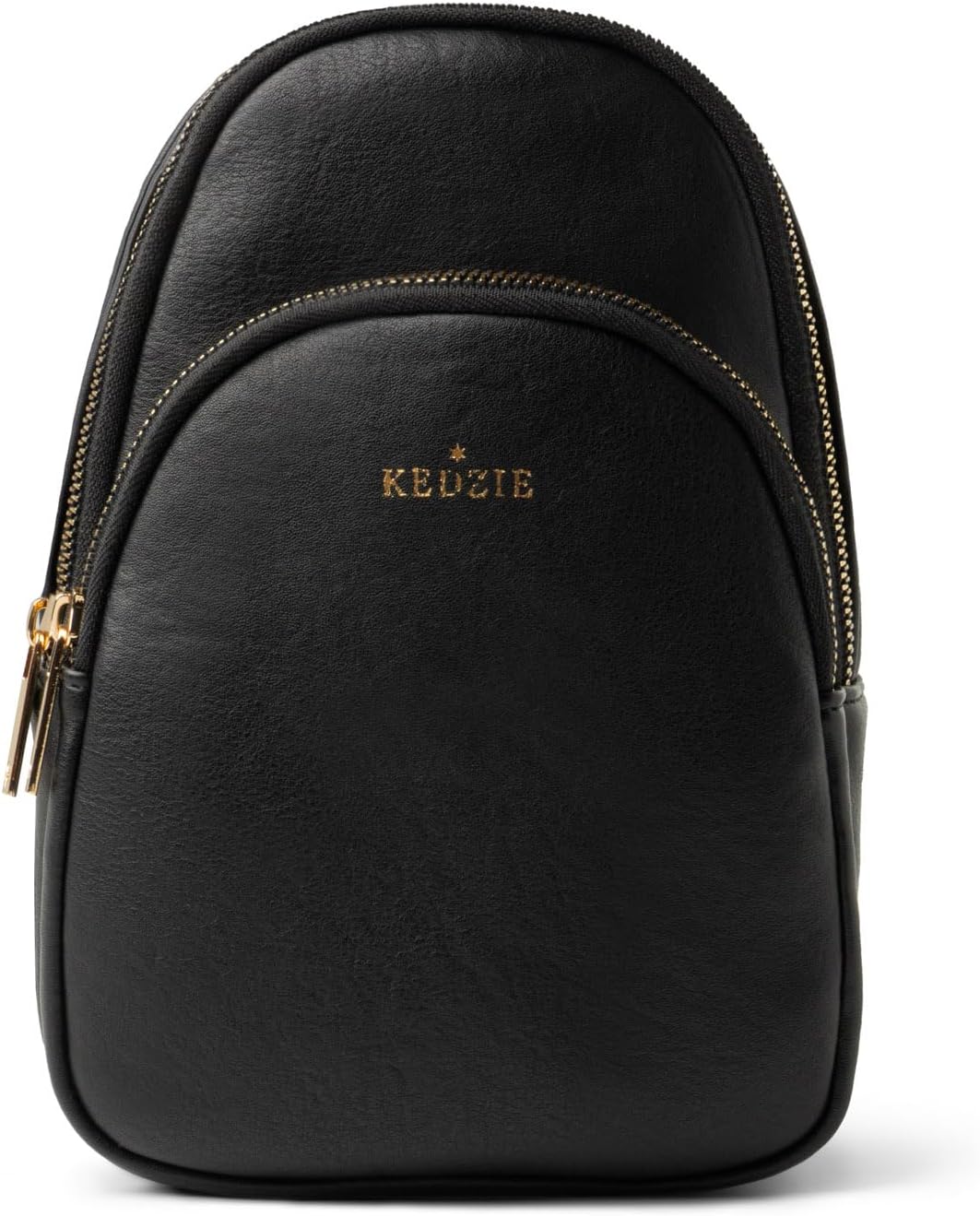 KEDZIE Sunset Sling Bag in Soft Vegan Leather Crossbody Bag Cell Phone Purse Fanny Bag Packs for Women