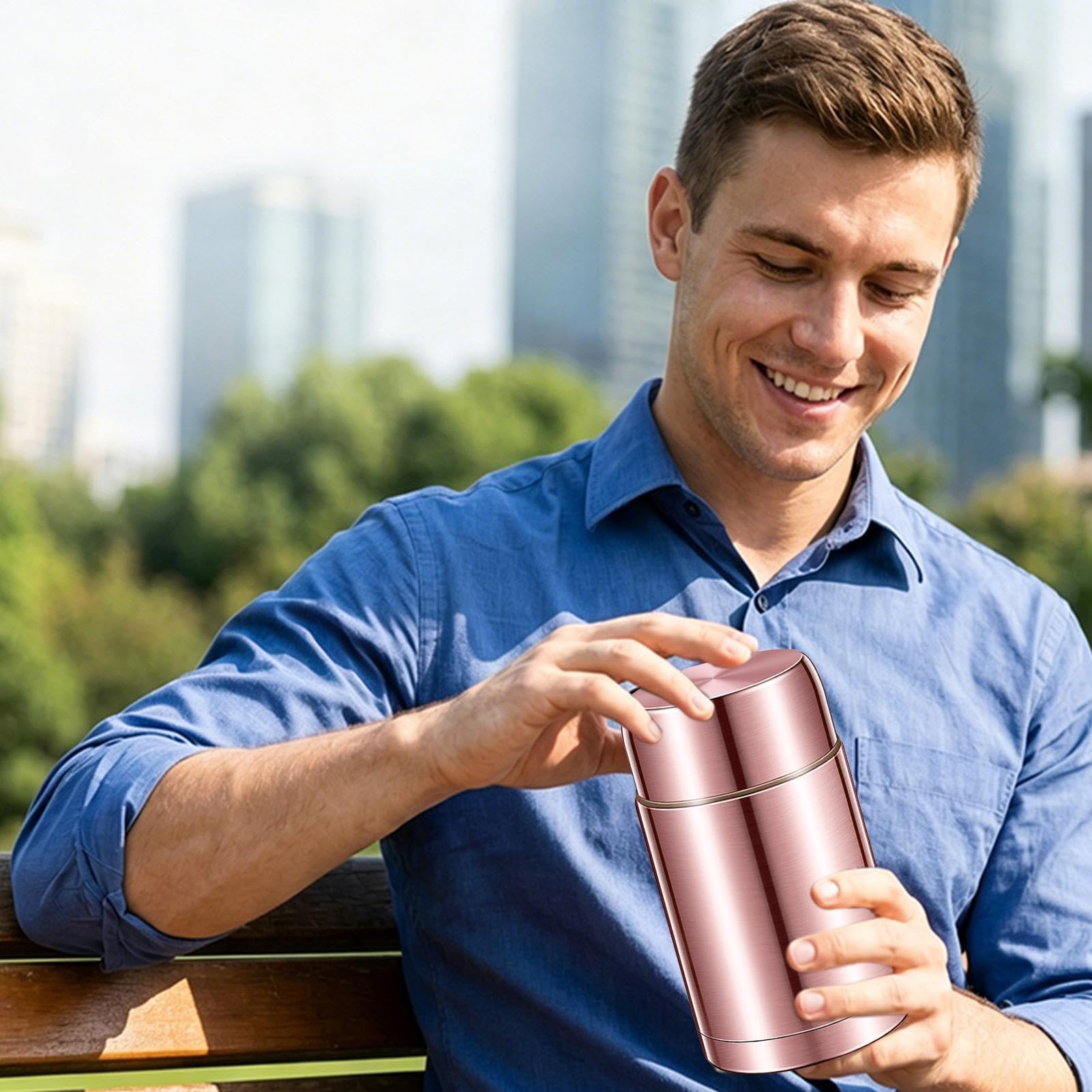 Récipient alimentaire isotherme Bols isothermes sous vide de 1,2 L avec