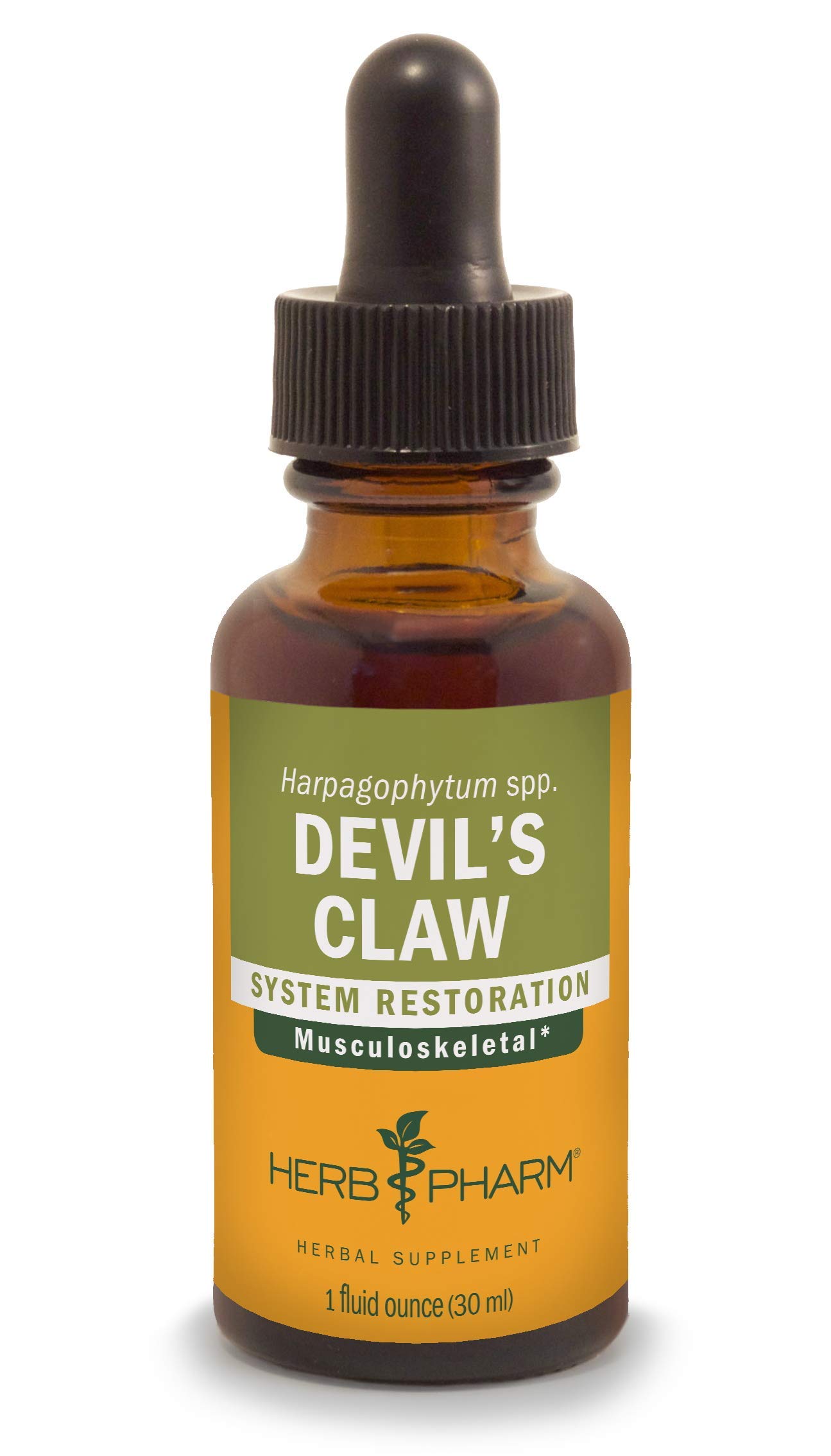 Herb Pharm Devil's Claw Liquid Extract for Musculoskeletal System Support - 1 Ounce 1 Fl Oz (Pack of 1)